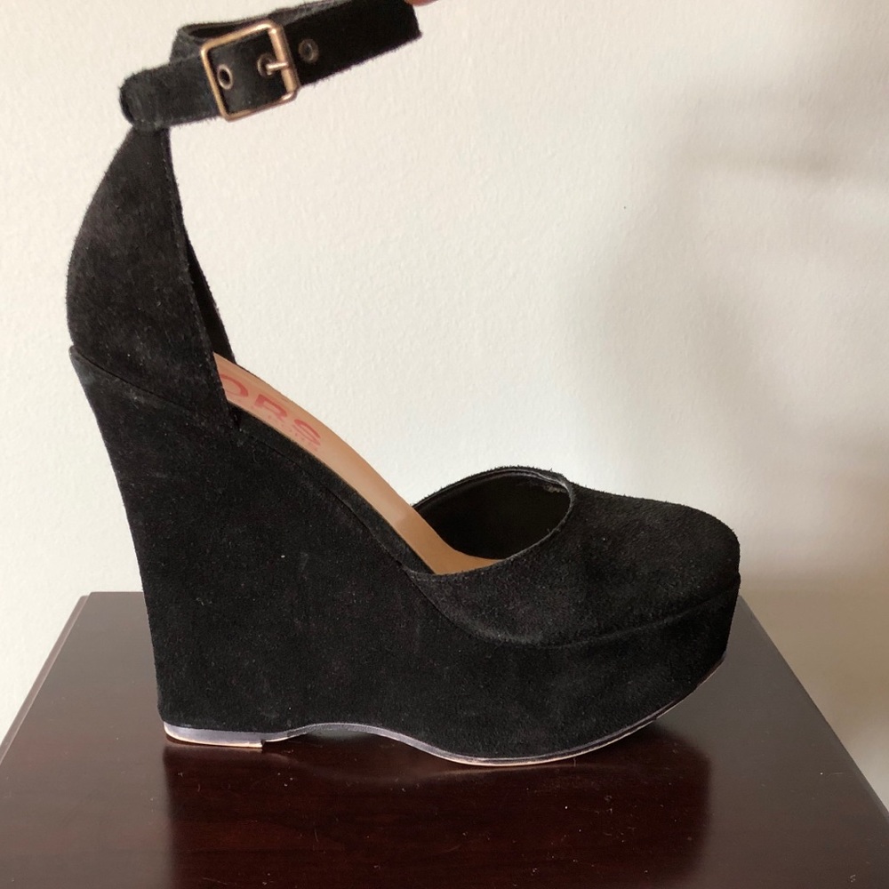 KORS Platform Wedges